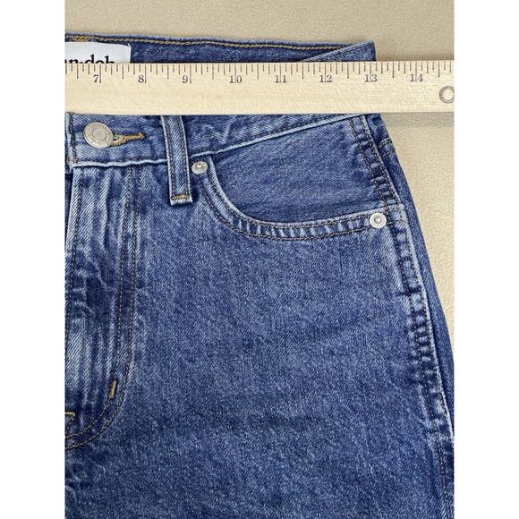 Sun Deh Jeans Womens 0 Blue‎ Wide Leg High Rise Relaxed Fit City 90s Denim - Picture 5 of 13
